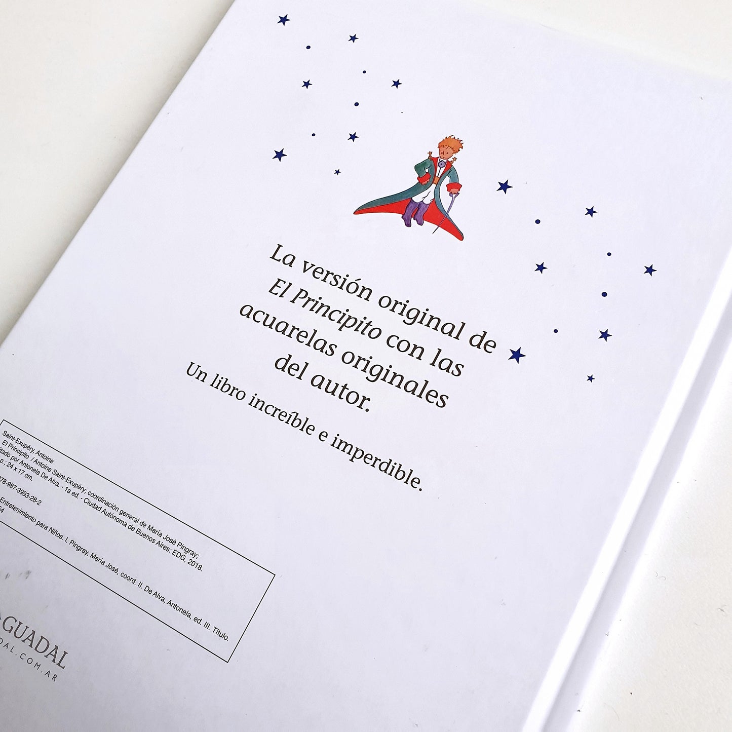 EL PRINCIPITO TAPA DURA