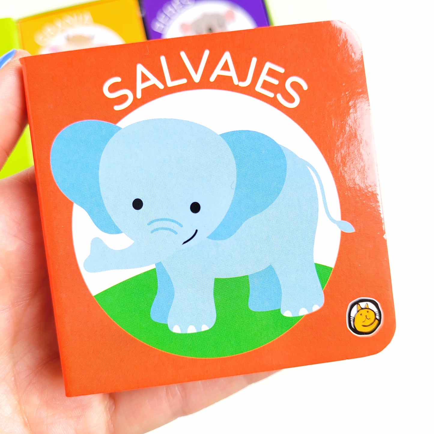 🐾MI PRIMERA BIBLIOTECA DE ANIMALES 🦁 6 libritos infantiles resistentes