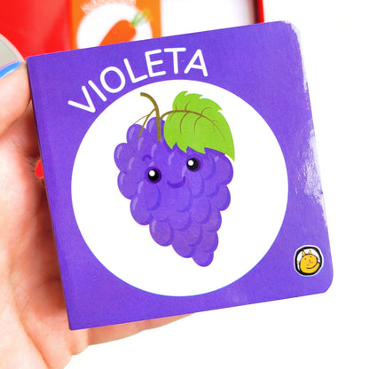 📚MI PRIMERA BIBLIOTECA COLORES🌈 6 libritos infantiles resistentes