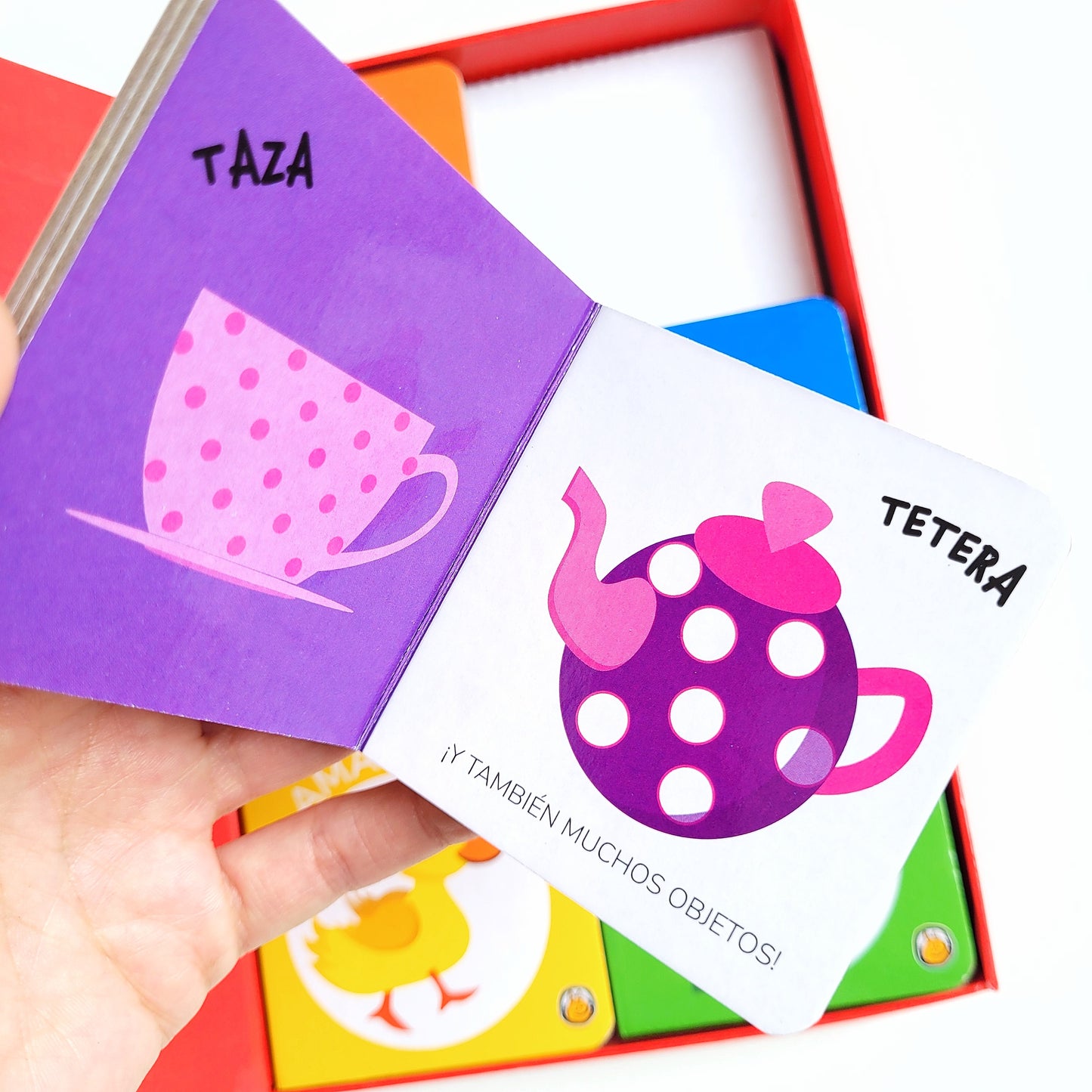 📚MI PRIMERA BIBLIOTECA COLORES🌈 6 libritos infantiles resistentes