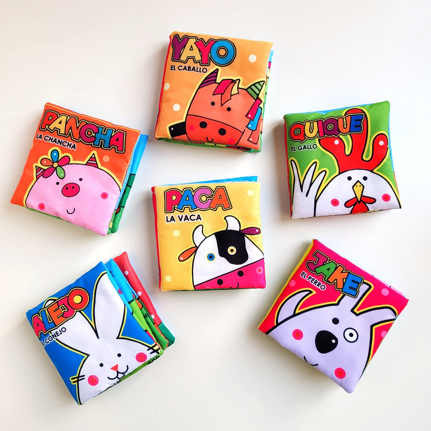 LA GRANJA LIBROS DE TELA