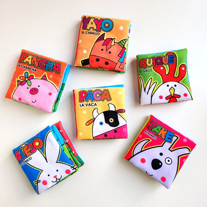 LA GRANJA LIBROS DE TELA