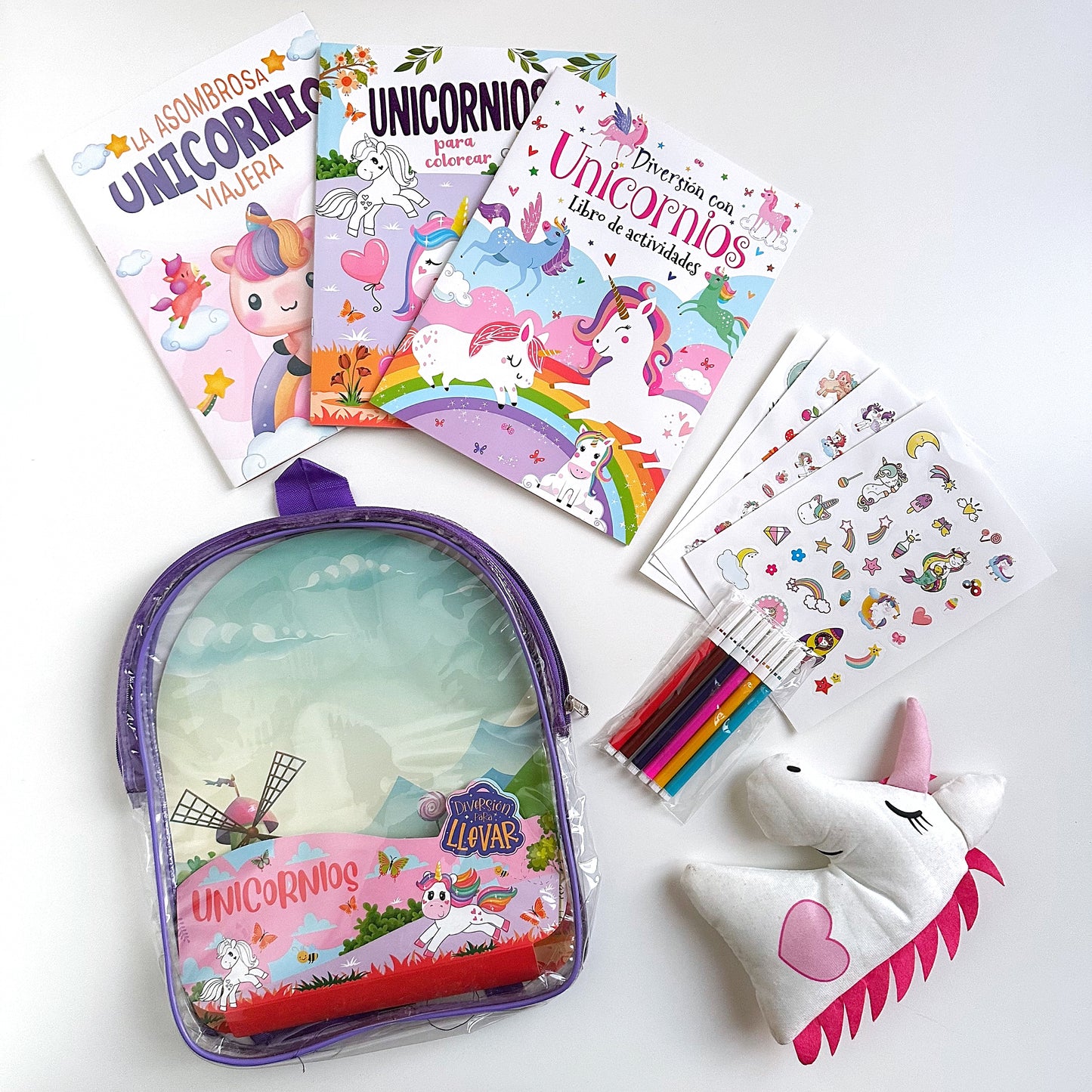 🦄 MOCHILITA MÁGICA: UNICORNIO