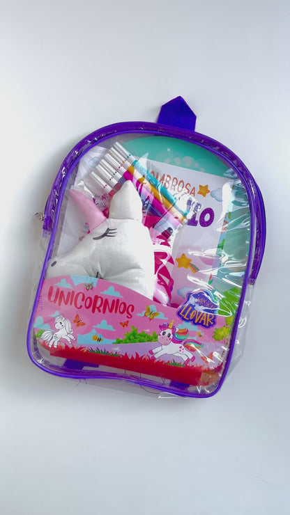 🦄 MOCHILITA MÁGICA: UNICORNIO