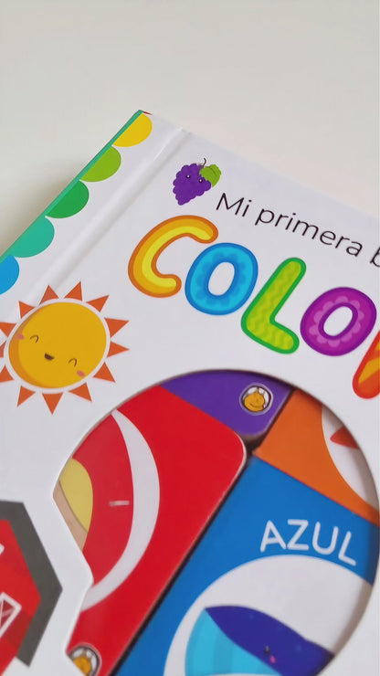 📚MI PRIMERA BIBLIOTECA COLORES🌈 6 libritos infantiles resistentes